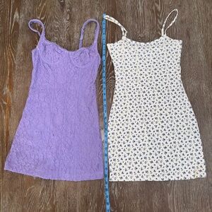 Urban and Edikted BUNDLE (2) body con mini dresses size XS